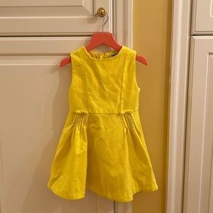Jacadi 4A yellow dress